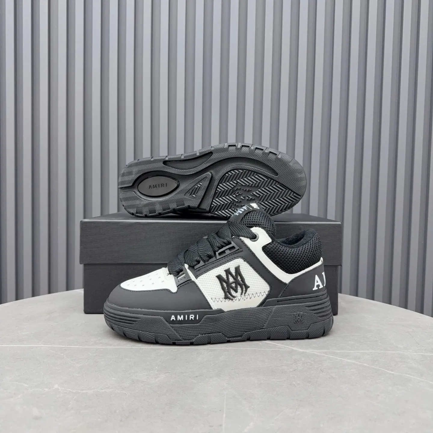 Men's shoes 💰660💰 AMIRI AMIRI trendy brand hot sale 🔥 Available all year round, couples 💑 Official website synchronization Imported fabrics 1⃣️ vs 1⃣️ replica, original factory special original sole, 35-45 (45. non-refundable)